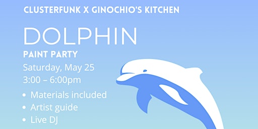 Imagem principal do evento Dolphin Paint Party