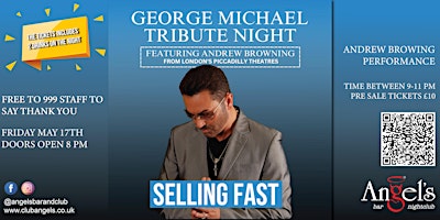 GEORGE MICHAEL TRIBUTE - FREE 999 STAFF SPECIAL - THANK YOU CONCERT primary image