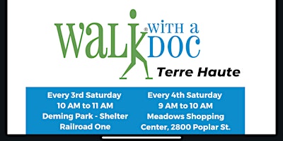 Imagem principal do evento Walk With a Doc - Terre Haute