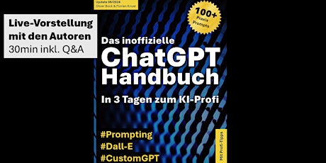 Primaire afbeelding van Das inoffizielle ChatGPT Handbuch - Kurzvorstellung (gratis)