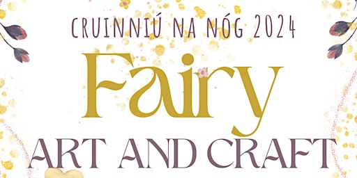 Fairy Art And Craft Workahop primary image