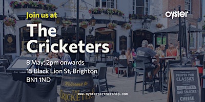 Hauptbild für Join Oyster at CIH Housing Brighton: The Cricketers