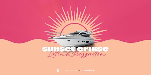 Primaire afbeelding van NYC #1 LATIN & REGGAETON Sunset Yacht Cruise Boat Party