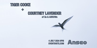 Imagem principal do evento Courtney Lavender (of Xs & ARROWs) and Tiger Cooke