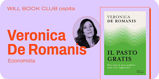 Imagem principal do evento Will Book Club con  Veronica De Romanis