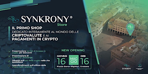 Imagem principal do evento Inaugurazione Synkrony Store