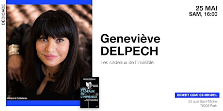 GIBERT Dédicace : Geneviève Delpech