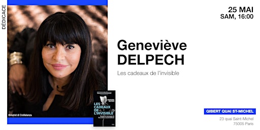 Imagem principal do evento GIBERT Dédicace : Geneviève Delpech