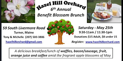 6th Annual Apple Blossom Brunch : Benefit primary image