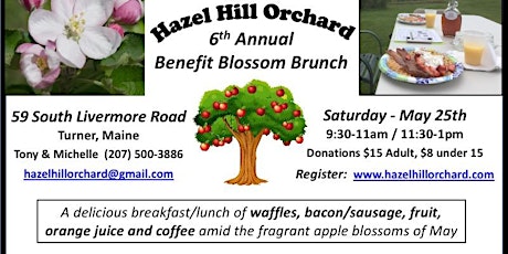 6th Annual Apple Blossom Brunch : Benefit