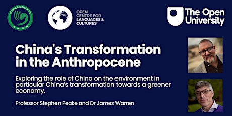 China's Transformation in the Anthropocene