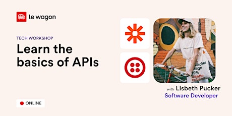 Imagem principal do evento Learn the basics of APIs