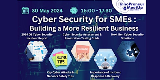 Imagem principal do evento Cybersecurity for SMEs: Building a More Resilient Business
