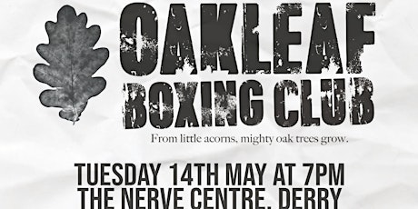 Oakleaf Boxing Club: From Little Acorns, Mighty Oaks Grow