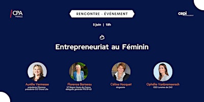 Entrepreneuriat au Féminin primary image
