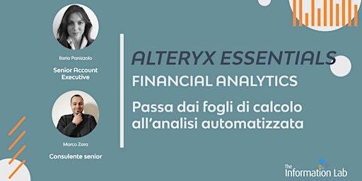 Imagen principal de Alteryx Essentials | Financial Analytics