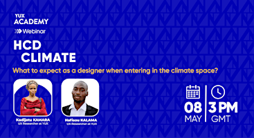 Imagem principal do evento HCD & CLIMATE - What to expect as a designer when entering the climate space