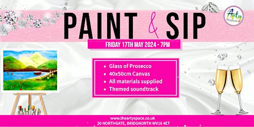 Paint & Sip Evening primary image
