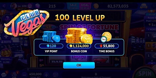 {100M coins free} Club vegas slots free chips hack 2024 primary image