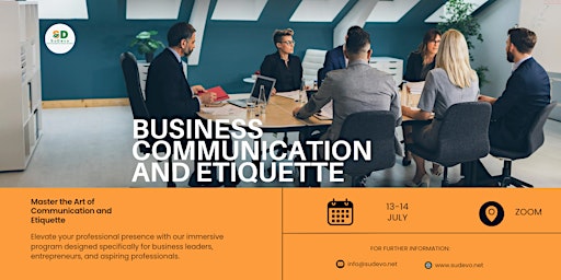 Imagen principal de Business communication and etiquette