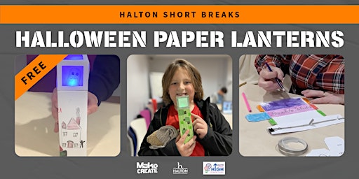 Imagem principal do evento Halloween Paper Lanterns Workshop | Halton Short Breaks