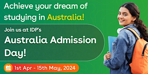 Hauptbild für Attend IDP's Biggest Australia Education Fair in Chandigarh