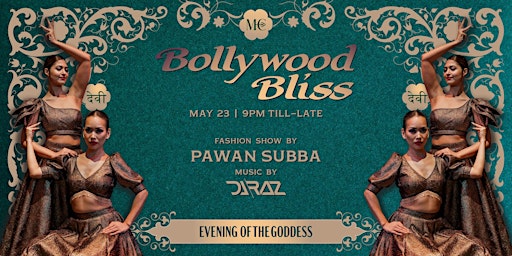 Imagem principal do evento Bollywood Bliss: Evening of the Goddess