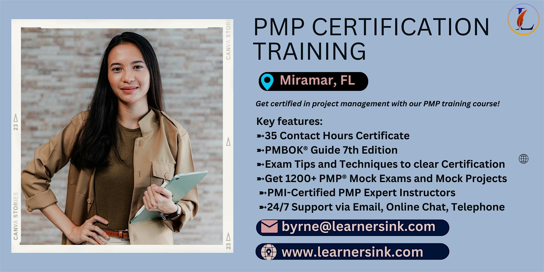 PMP Exam Prep Bootcamp in Miramar, FL