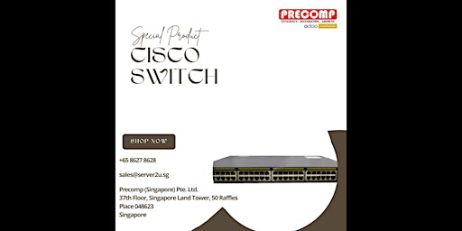 Hauptbild für Buy Cisco Switch Singapore: Elevate Your Network with Top-Tier Solutions