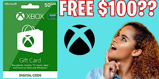 Primaire afbeelding van FREE Xbox Gift Card Codes [Updated]  50+ New Redeem Code2024 ✔How to get Xbox Gift Cards FOR FREE