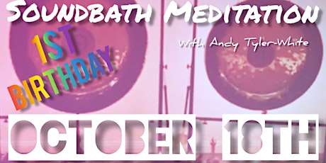 Hauptbild für Soundbath Strokestown 1st Birthday! October 18th