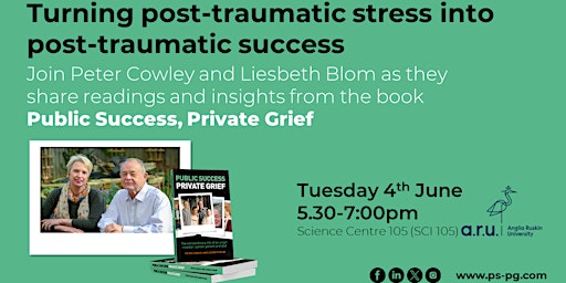 Imagem principal do evento Turning post-traumatic stress into post-traumatic success