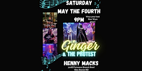 Ginger & the Protest Henny Macks GLEN BURNIE