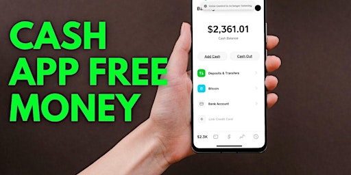 Primaire afbeelding van Cash App Free Money ^HACKS^ This Cash App Free Money Generator Made  Me $200 Every 5 Minutes!