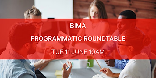 Primaire afbeelding van BIMA Programmatic Council Roundtable