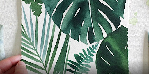 Imagen principal de Workshop | Tropical Foliage in Watercolor Painting Workshop