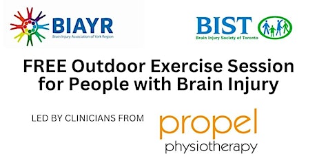 Outdoor Exercise Class For People Living With Brain Injury - BIAYR /BIST