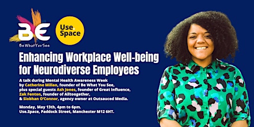 Imagem principal do evento Enhancing Workplace Well-being for Neurodiverse Employees.
