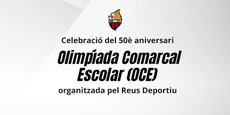 50è aniversari de la 1era Olimpíada Escolar organitzada pel Reus Deportiu primary image
