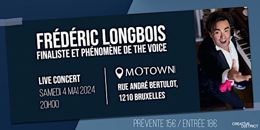 Hauptbild für Frédéric Longbois Live