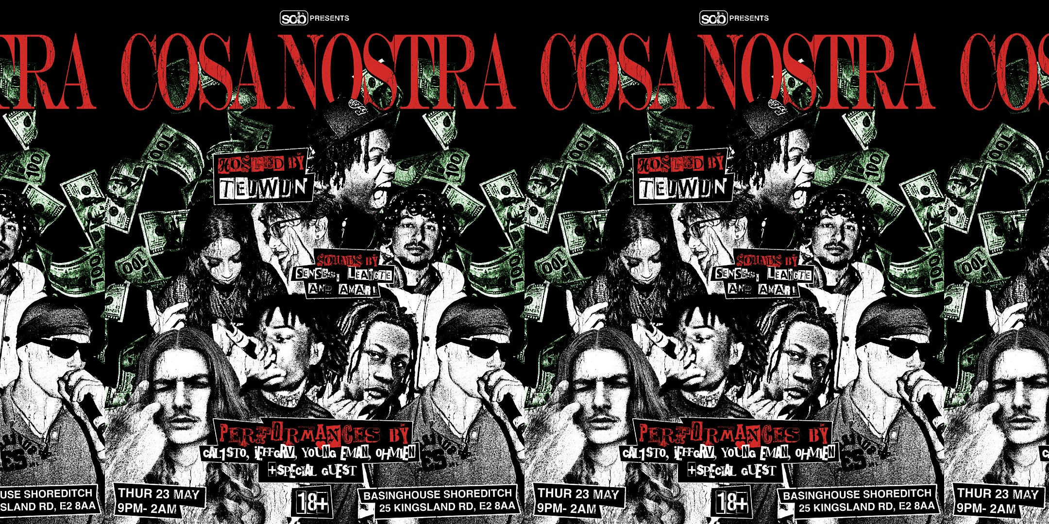 SOBTV Presents: Cosa Nostra (w\/JeffGRV, Cal1sto, Young Eman & Ohmien)