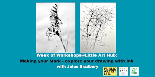 Imagen principal de Week of workshops @LAH : Making your Mark-Explore your drawing with Ink