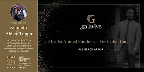 Galavive | 1st Annual Fundraiser For Colon Cancer
