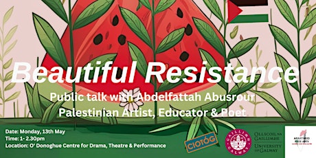 BEAUTIFUL RESISTANCE: Dr Abdelfattah Abusrour, Palestinian artist, educator primary image