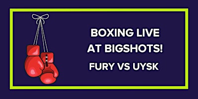 Live Boxing : Fury vs Uysk primary image