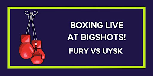 Hauptbild für Live Boxing : Fury vs Uysk