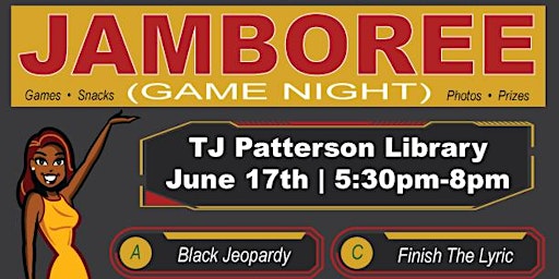 Imagem principal do evento Juneteenth Jamboree: Game Night
