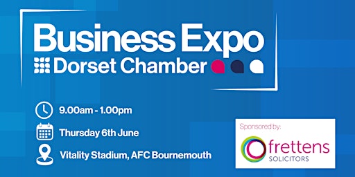 Image principale de Dorset Chamber Business Expo