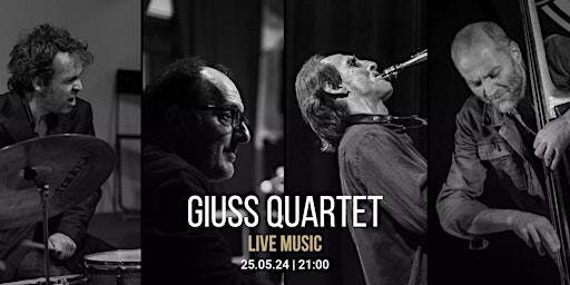 Imagem principal do evento LIVE MUSIC EVENT: "Giuss Quartet"