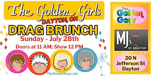 Immagine principale di Dayton, OH - Golden Girls Drinking Drag Brunch with Food Truck - MJ's 